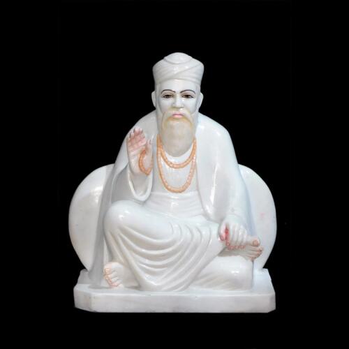 Guru Nanak Dev Ji Marble Statue in Makrana White Marble