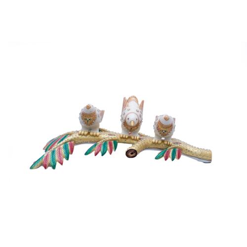 Handcrafted Marble Tree Branch for Elegant Décor