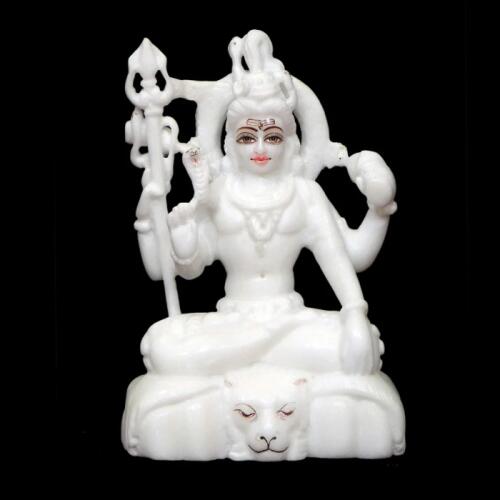 Shiv Ji Statue – Samadhi Swaroop with Four Divine Arms